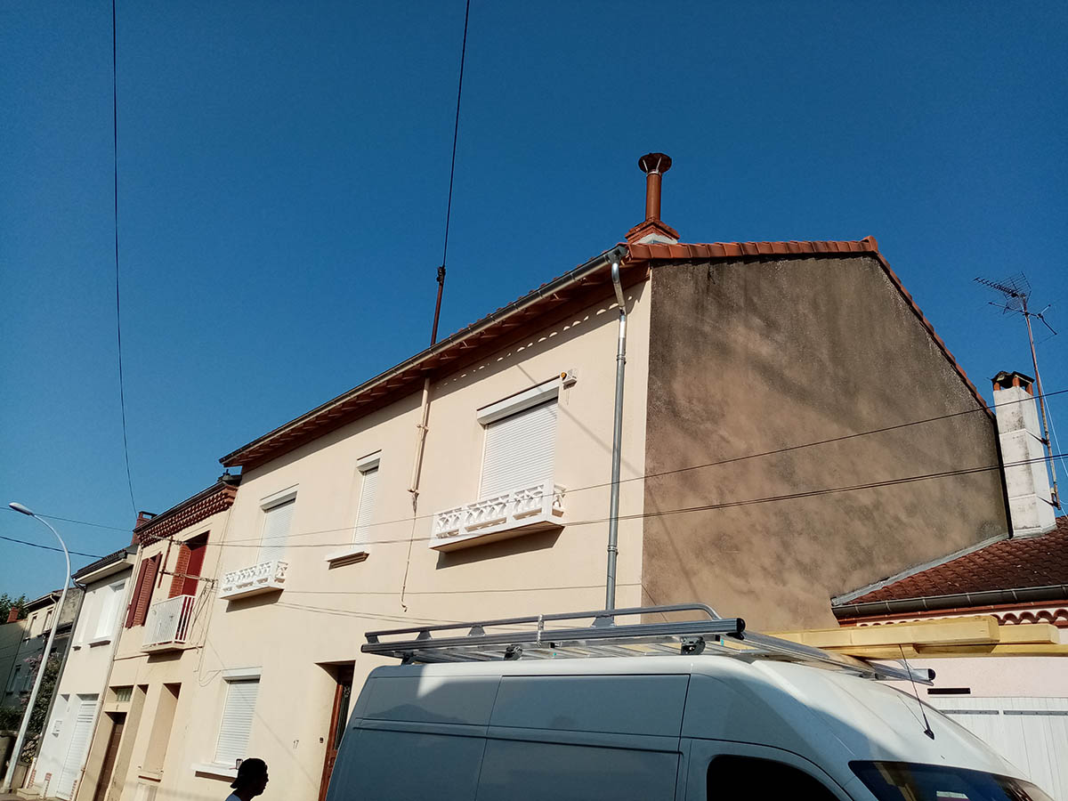 Maison à Albi après les travaux d’isolation de toiture